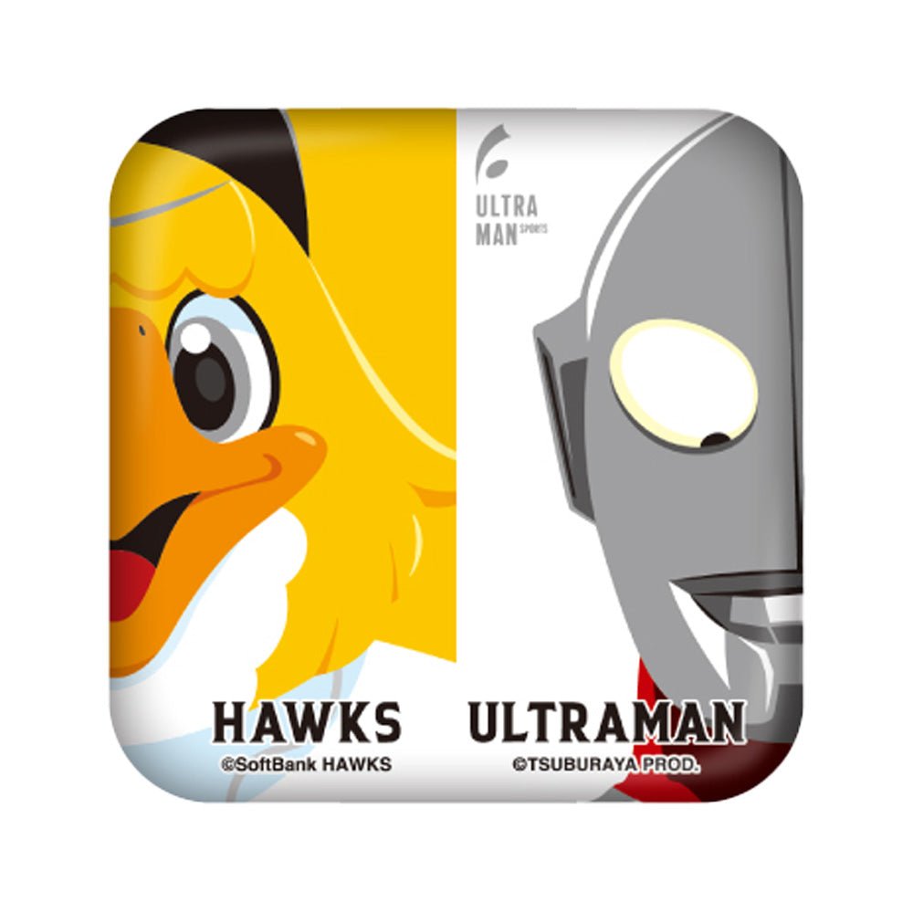 ULTRAMAN ウルトラマン (シリーズ 60周年 ) - ウルトラマン2024×福岡ソフトバンクホークスコラボ / コントラスト / バッジ - PGS